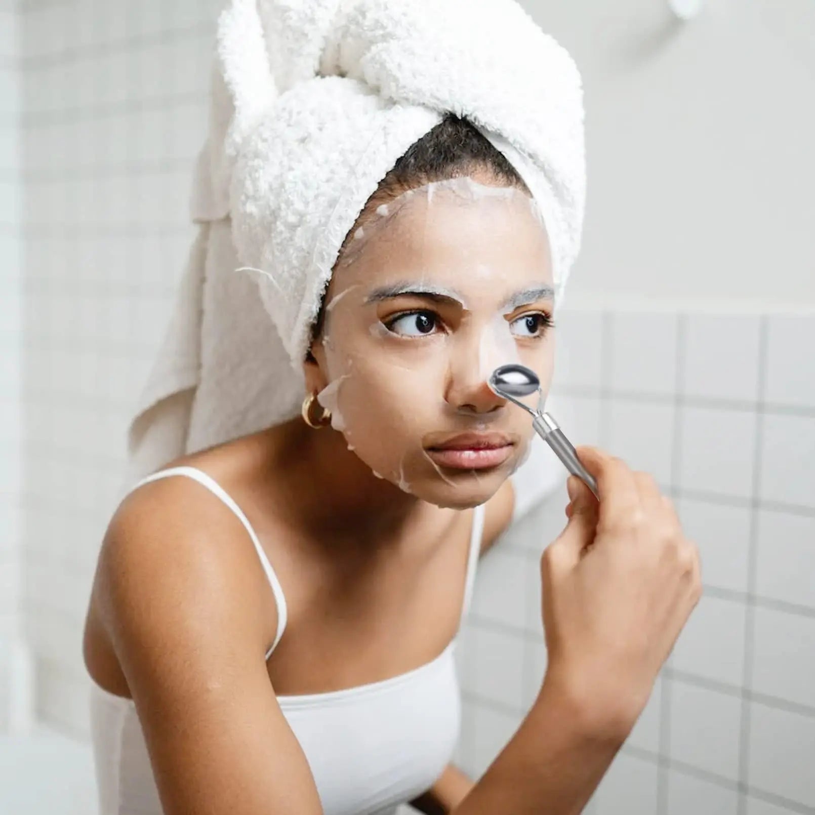 Premium Stainless Steel Gua Sha and Facial Roller